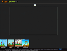 Tablet Screenshot of mariocombat.net